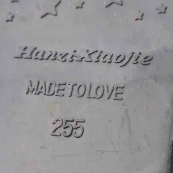 Black Hanzi  Xiaojie Sz 8.5 Women's Lace-Up Roman Flats - Picture 7 of 9